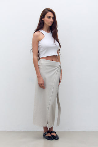 Falda Pleasure Gris