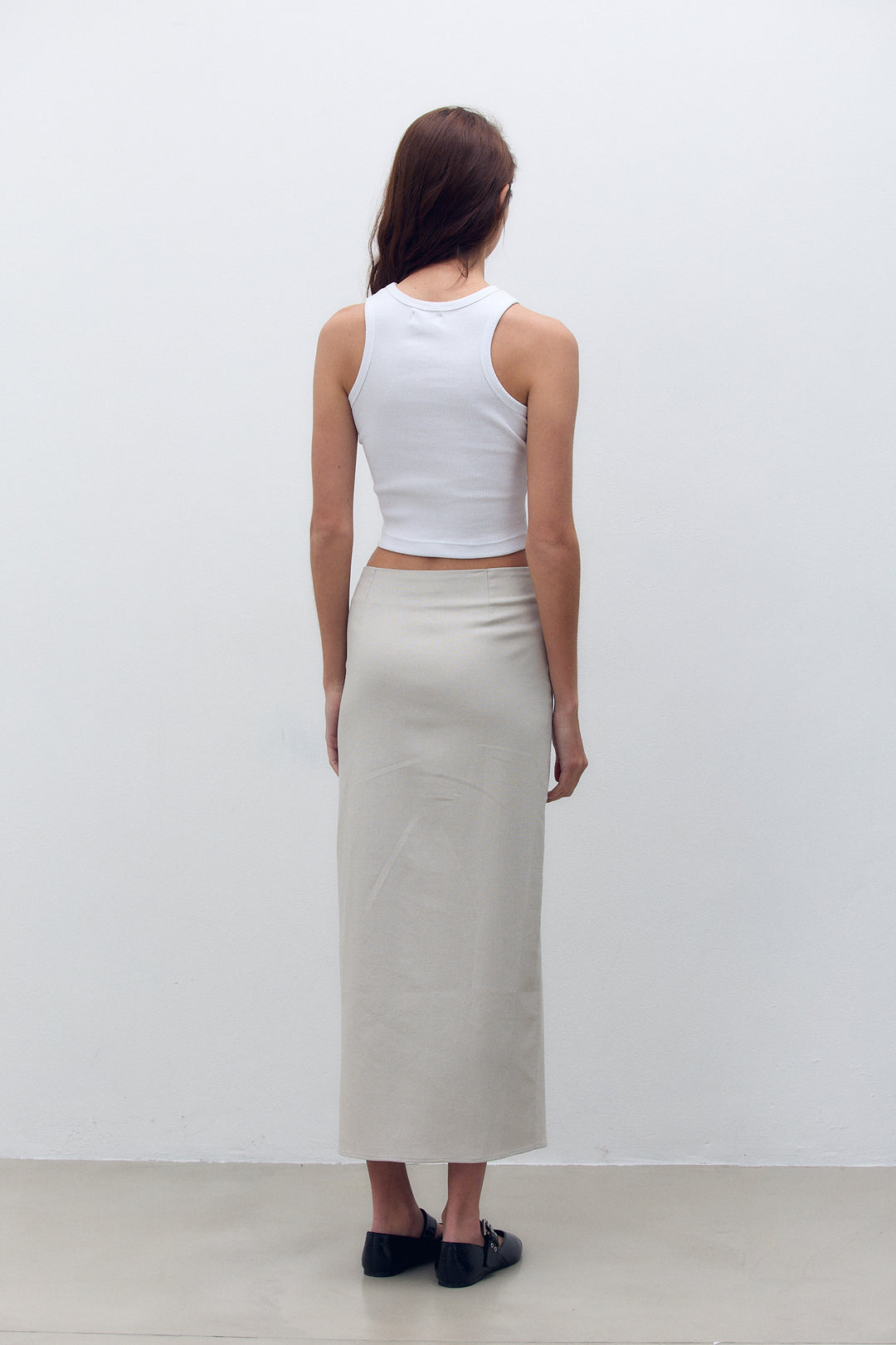 Falda Pleasure Gris