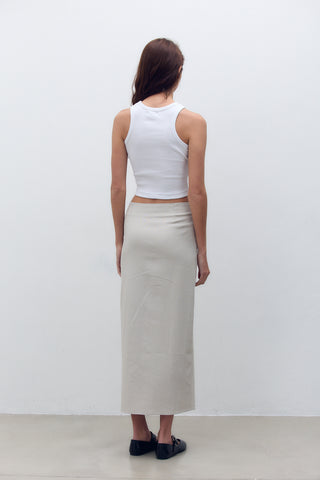 Falda Pleasure Gris