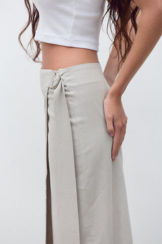 Falda Pleasure Gris
