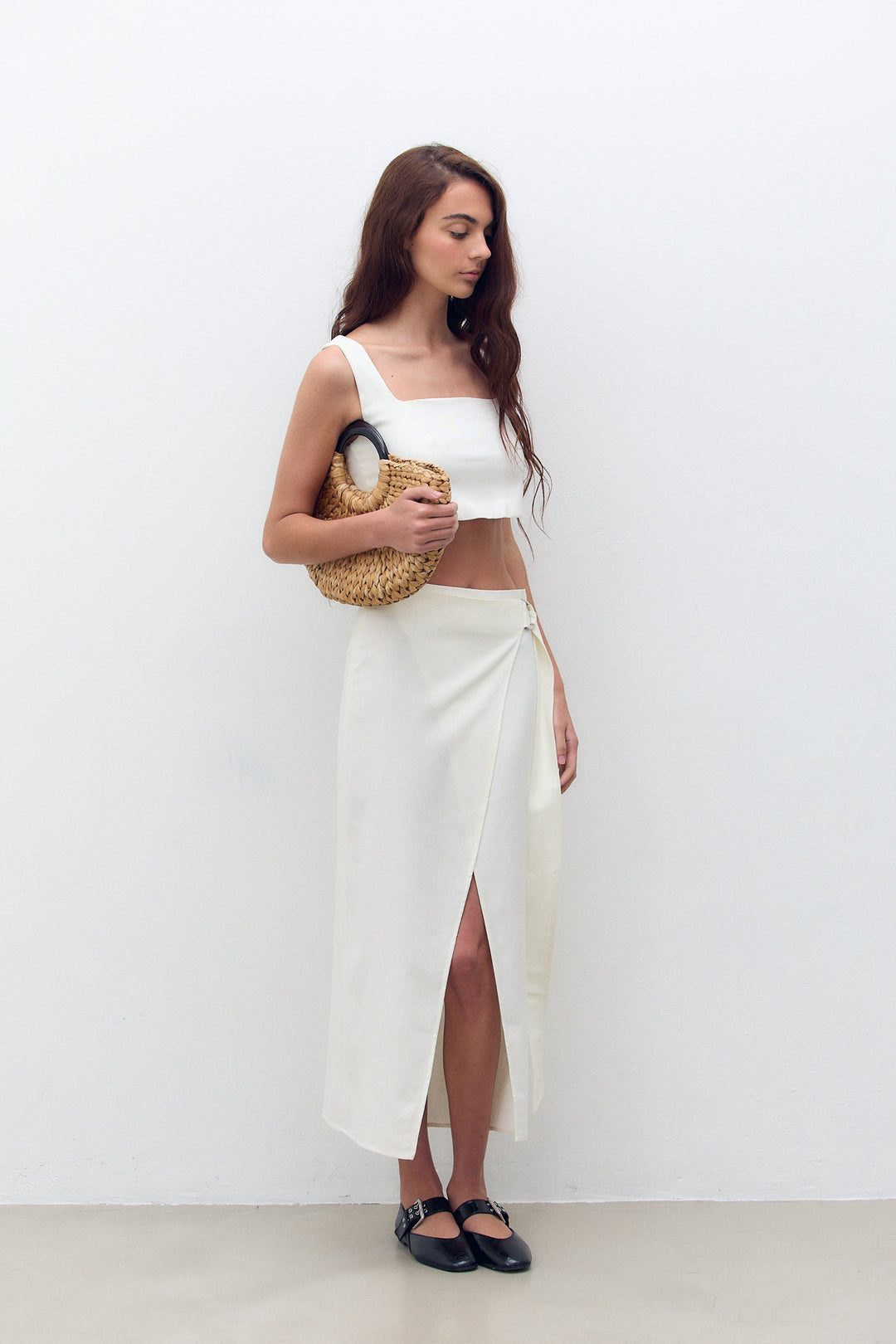 Falda Pleasure Offwhite