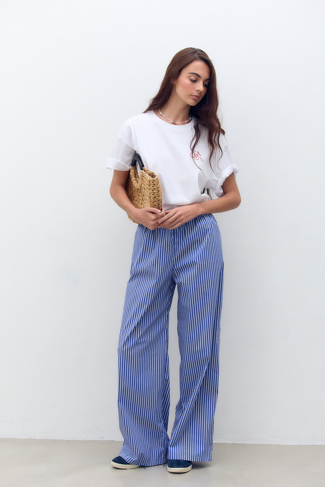 Pantalón Relax Azul