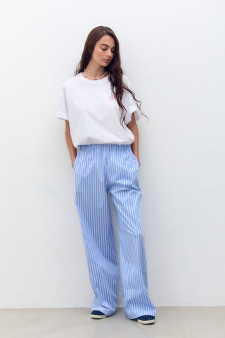 Pantalón Relax Celeste
