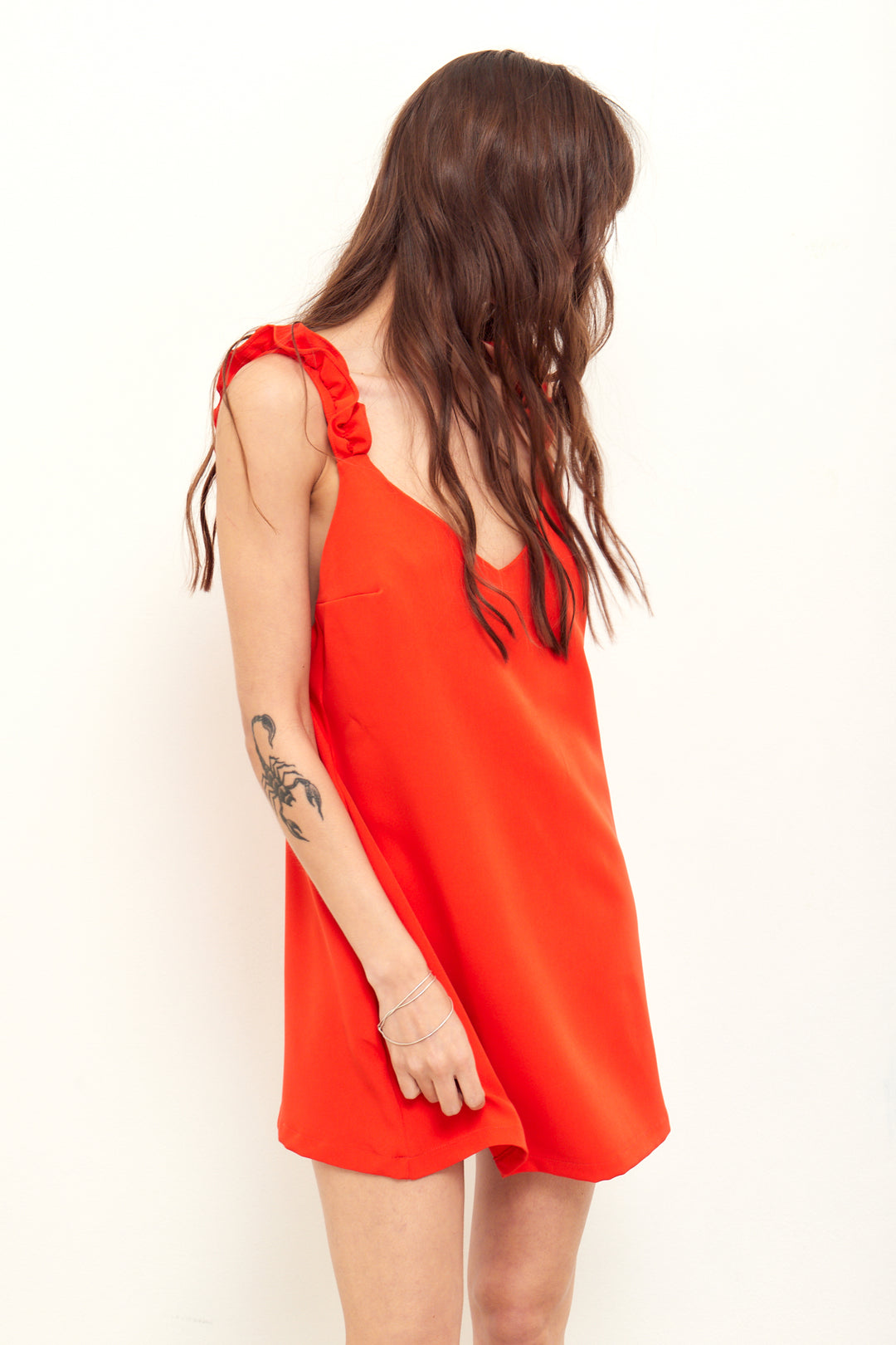 Vestido Magnolia Rojo