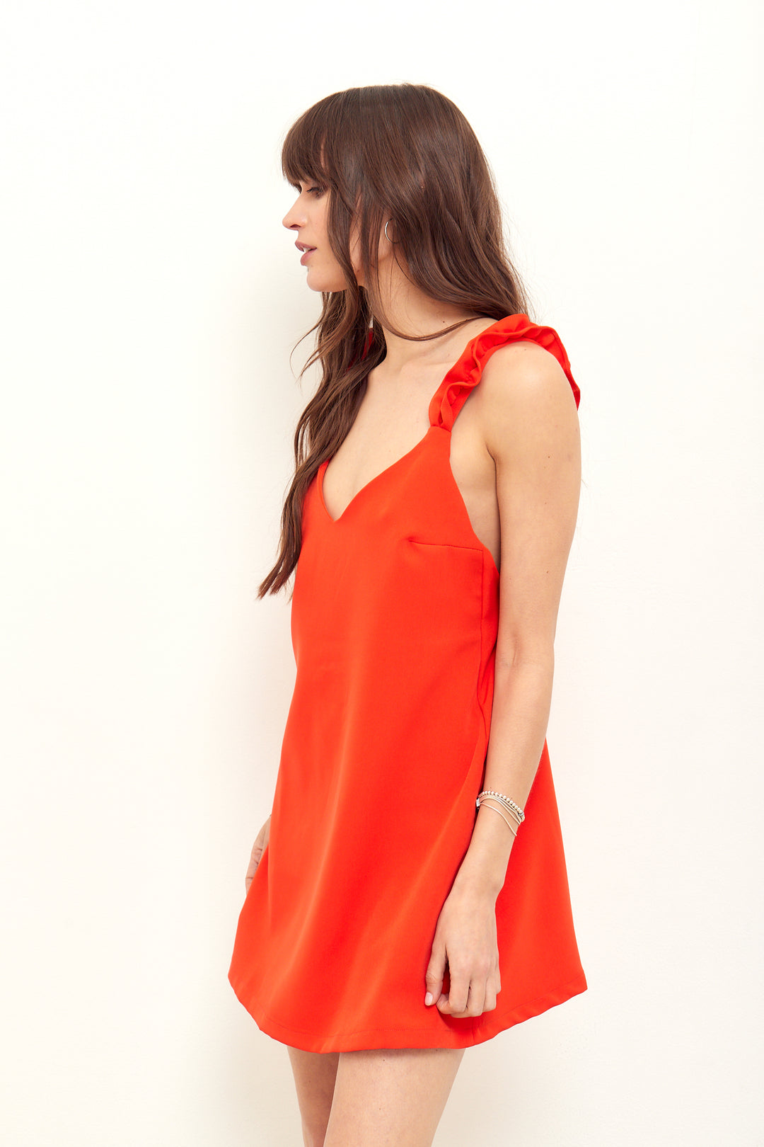Vestido Magnolia Rojo
