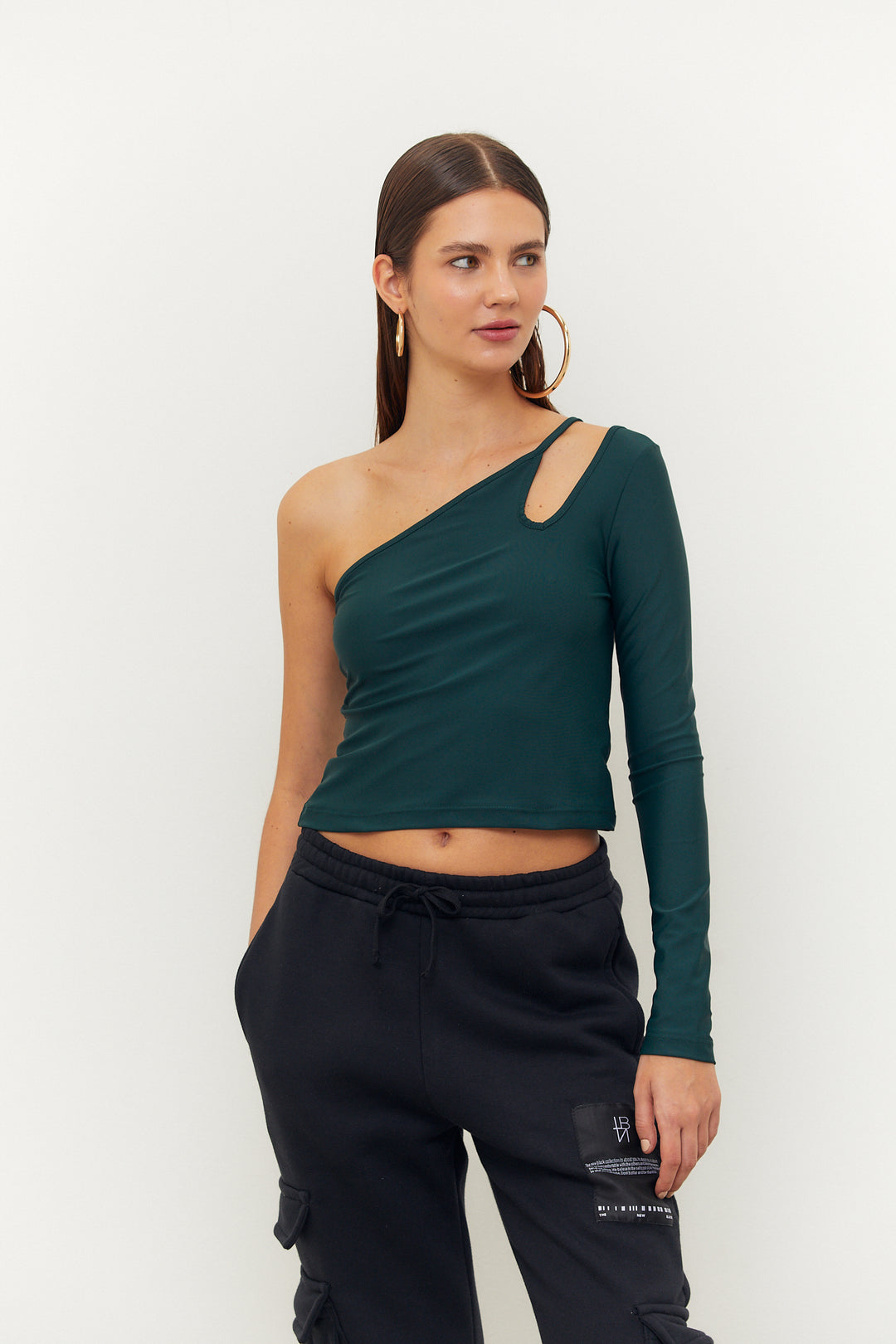Top Moderno Verde