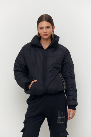 Campera Melia Negro