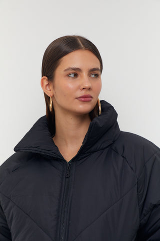 Campera Melia Negro