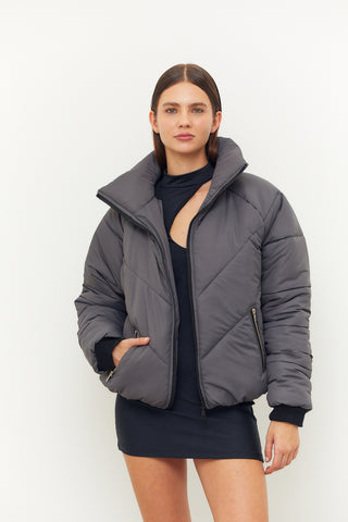 Campera Melia Gris
