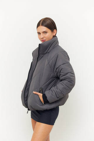 Campera Melia Gris