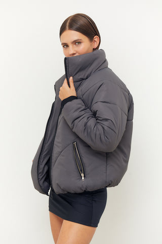 Campera Melia Gris