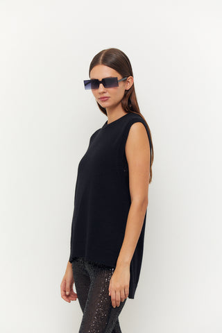 Chaleco Griek Negro