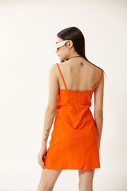 Vestido Agatha Naranja