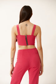 Top Enebro Fucsia