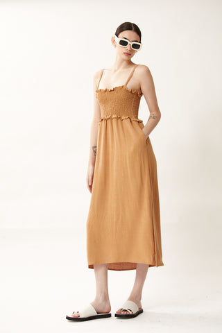 Vestido Gold Tostado