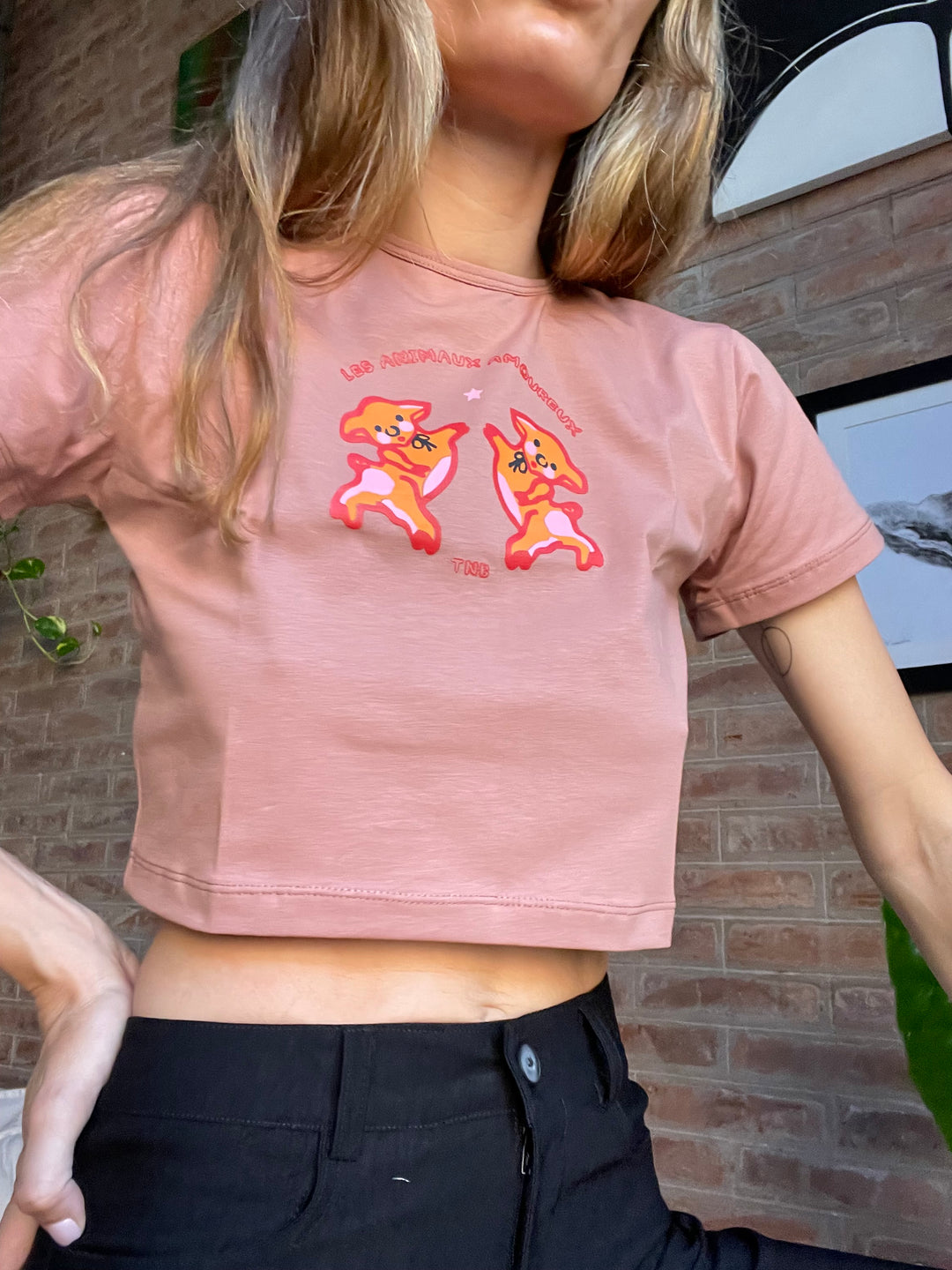 Top Les Animaux Rosa