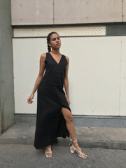 Vestido Tulips Negro
