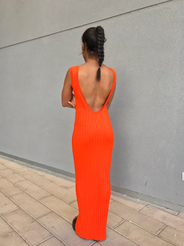 Vestido Die Naranja